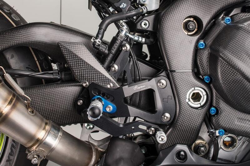 Adjustable Rear Sets With Fixed Foot Pegs for Suzuki Naturale